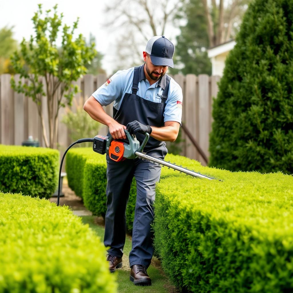 Hedge trimming
